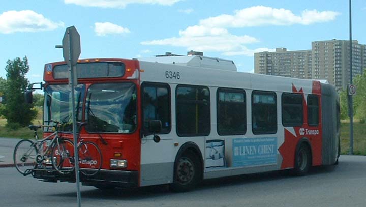 OC Transpo New Flyer artic 6346